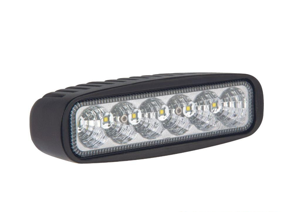 LED Arbeids/Ryggelys 989lm 18W