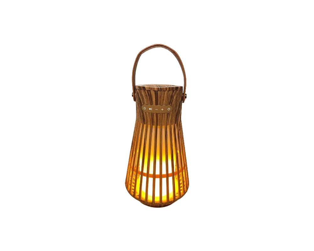 Lampe Flammelampe oppladbar