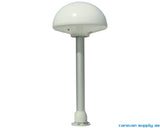 Antenne Tertek Caravan m/120cm mast hvit