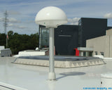 Antenne Tertek Caravan m/120cm mast hvit
