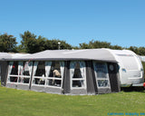 Antenne Tertek Caravan m/120cm mast hvit