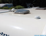 Antenne Tertek Caravan m/120cm mast hvit