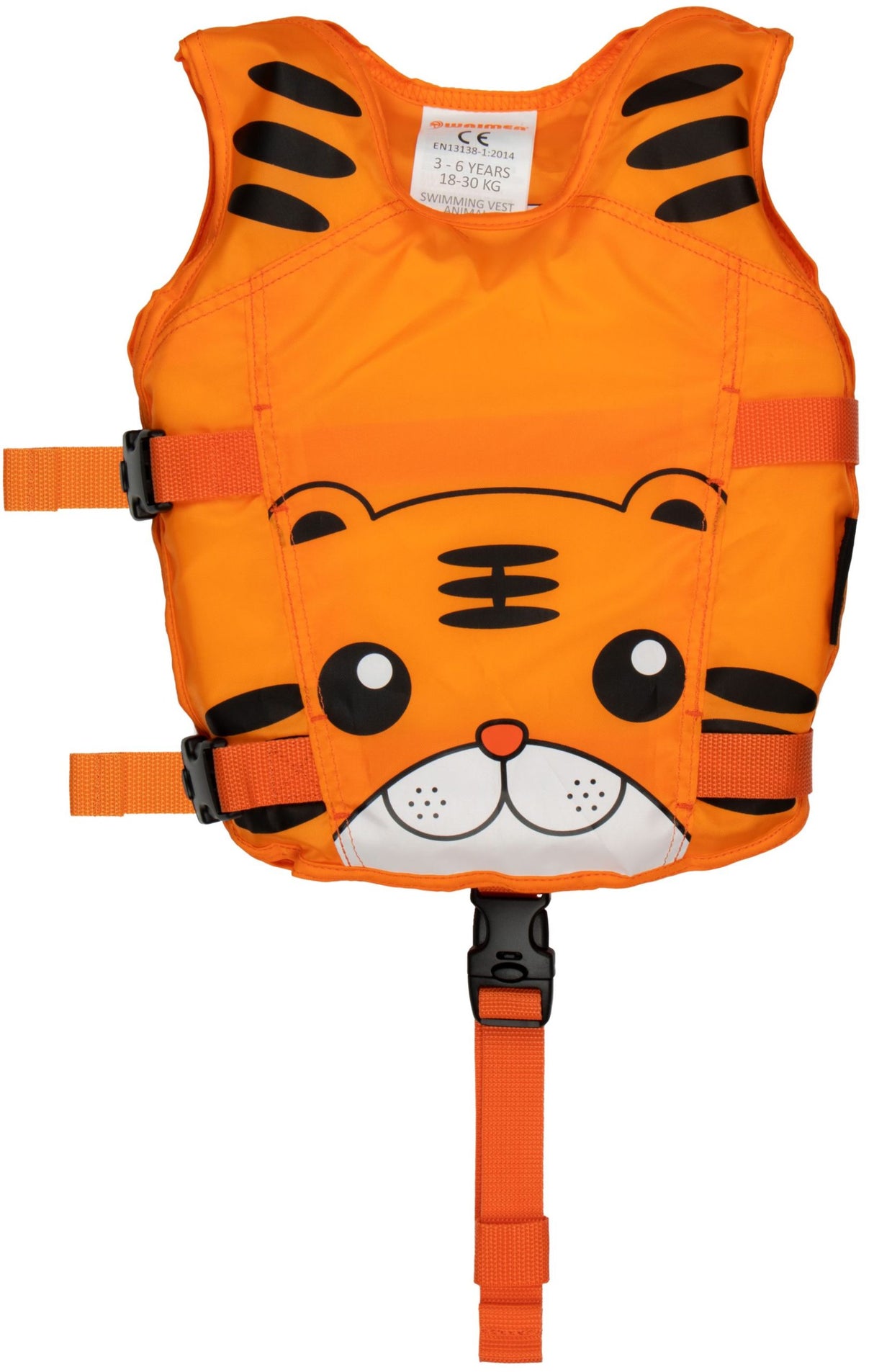 Svømmevest 3-6 år/18-30 Kg med dyrevenn