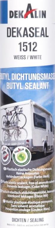 TETNINGSMASSE DEKALIN DEKASEAL 1512 310ML SVART