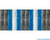 Dørforheng Arisol chenille 185x56cm grå/hvit