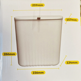 Søppelkasse Brescia swing out lid