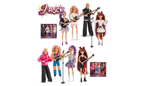 J.RockSET 3 GIRL,S+1 MANN
