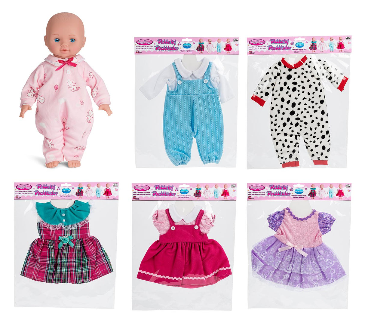 MY BABY DUKKETØY 40/43cm