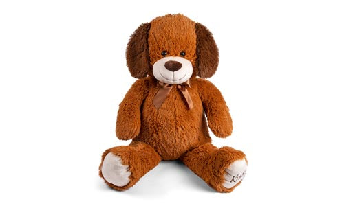 KIDDY STOR 80cm BRUN HUND