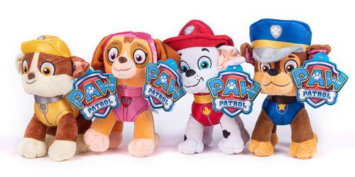 Paw Patrol Plys 19cm Asst