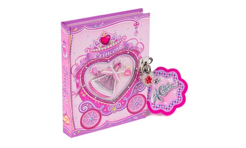 4-GIRLZ DAGBOK MED LÅS Pris pr. stk