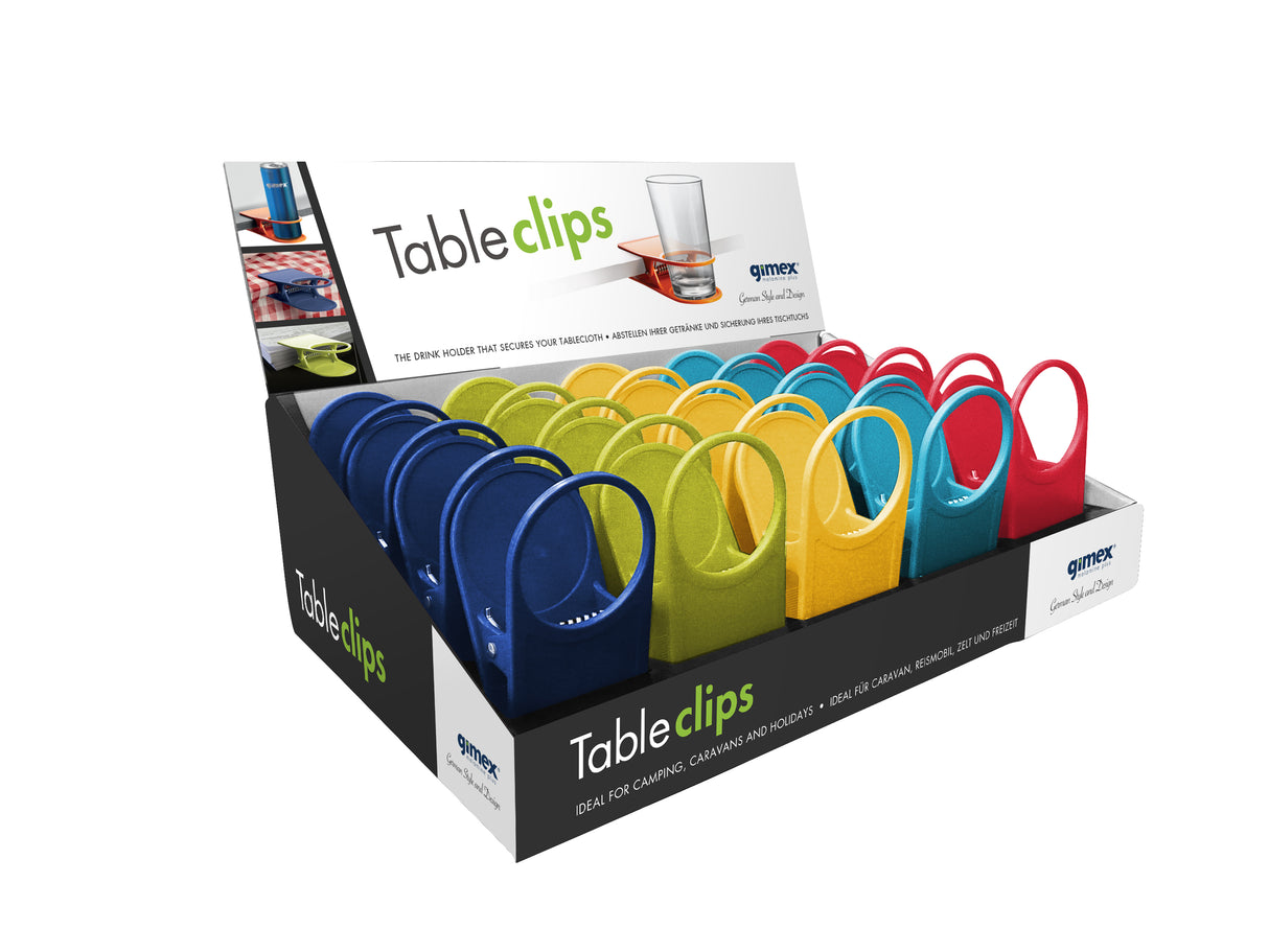 Glass/koppholder Gimex TableClips