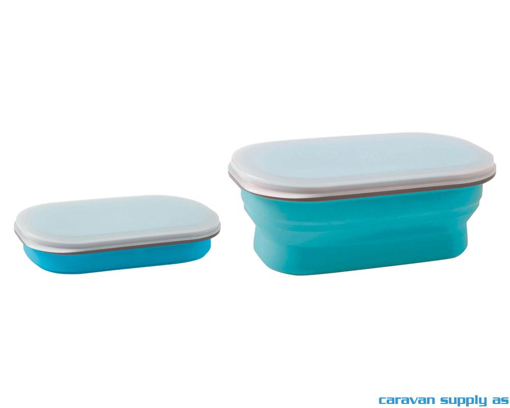 Oppbevaringsboks Brunner Snack Box S 0,6l blå