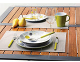 Bordbrikke Brunner Delicia 30x45cm grå