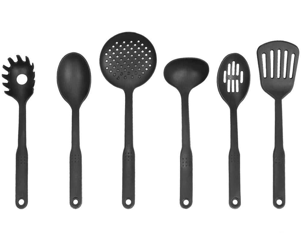 Kjøkkenredskap Brunner Cooking Set 6 deler svart
