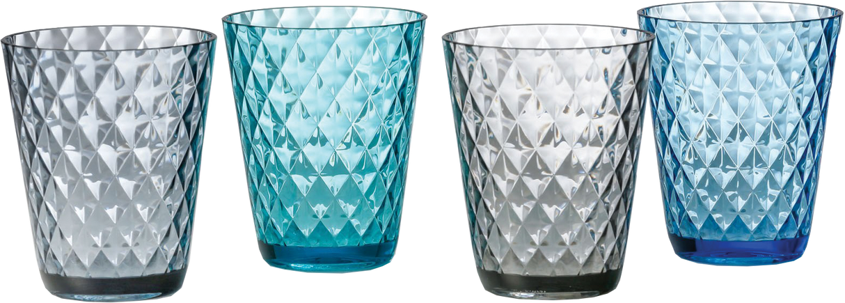 Glass Brunner Diamond 30cl 4 pk.