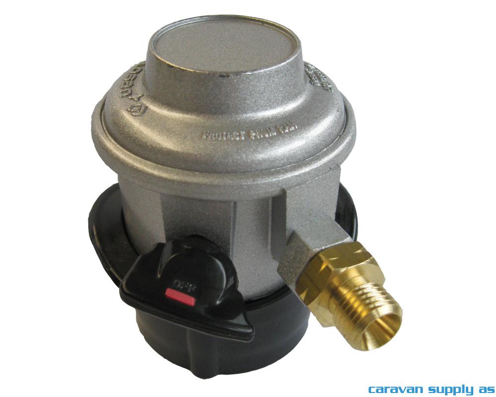 Regulator Kosan Annex D m/1/4" gjenger LH 30mbar 0
