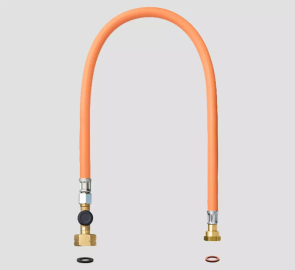 Gasslange Truma m/slangebruddssikring 75cm G8 Euro