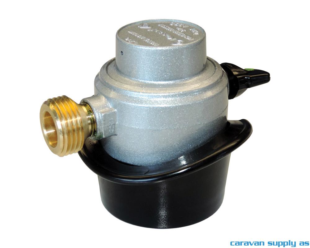 Gassventil Kosan m/grove gjenger 2bar 0010