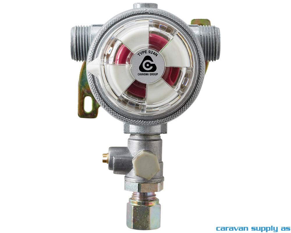 Omskifter automatisk Kosan Annex D m/testpoint Ø10