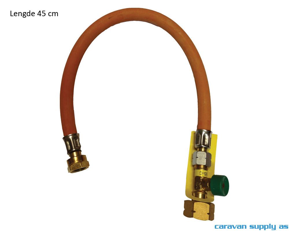 Gasslange Truma m/slangebruddssikring 45cm G8 Euro