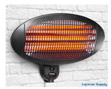 Terrassevarmer Patio gulvmodell svart