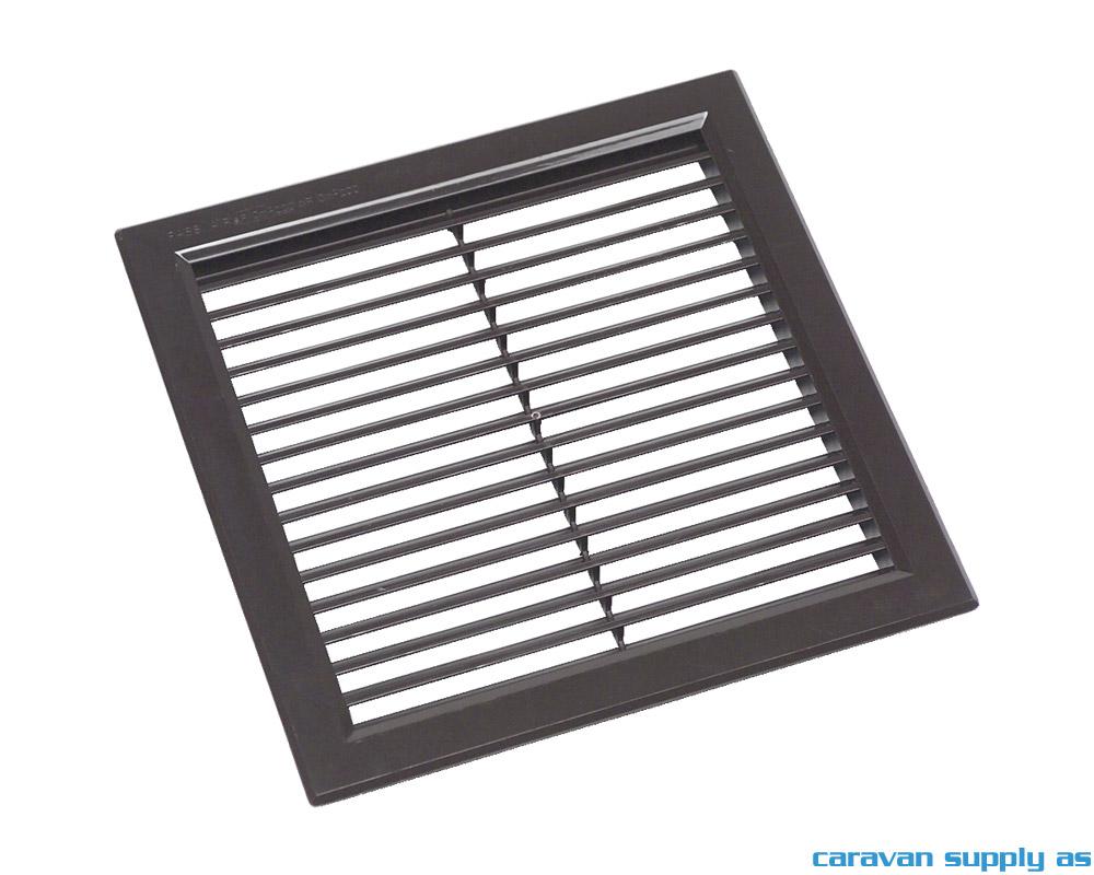 Luftinntaksgitter til Freshwell 3000 24x24cm svart
