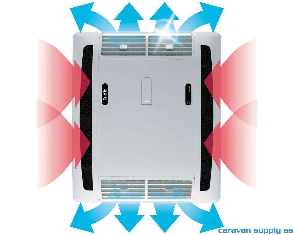 Klimaanlegg Teläir Dualclima 8400H 6,5-8m