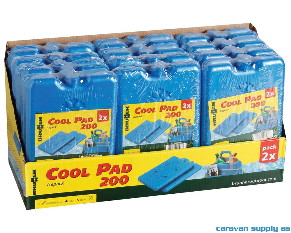 Kjøleelement Brunner Cool Pad 200ml 2stk