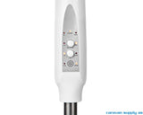 Gulvvifte 40cm m/fjernkontroll hvit