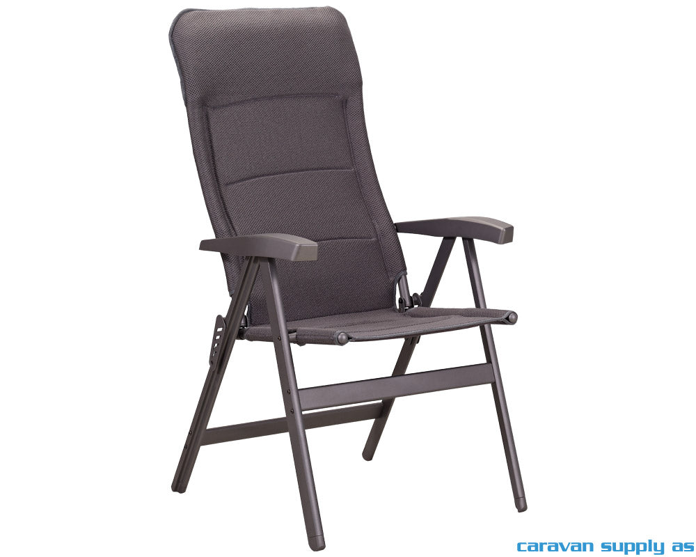 Stol Westfield 63x122cm, 4,6kg, 150kg, mørkegrå