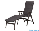 Fotskammel Westfield 87x50x90cm, 1,8kg, mørkegrå