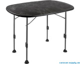 Campingbord Brunner Linear 130x90cm svart