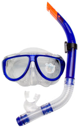 Dykkemaske med snorkel for Senior