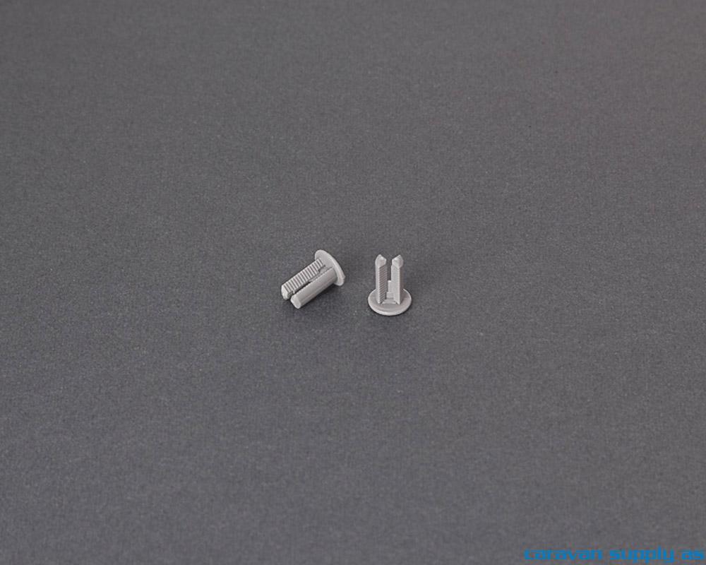 Rivet snip snap awning leg end 2pcs 98655-050