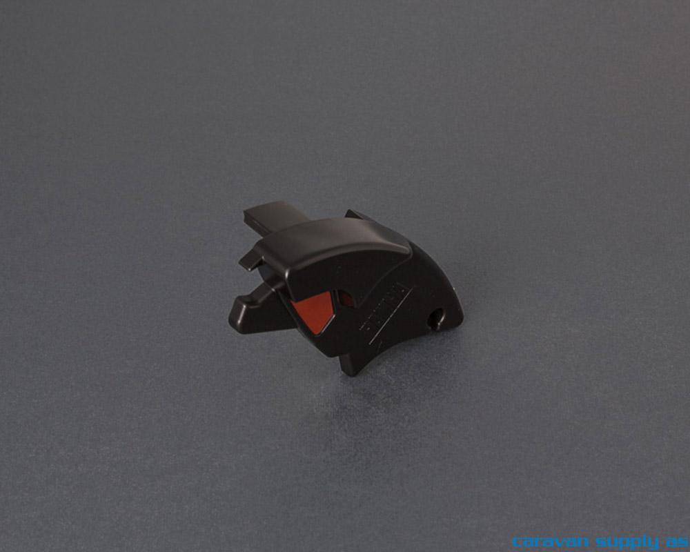 Left lead bar end cap F65S black 98655-408