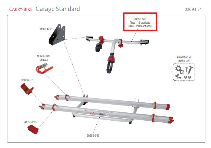 BB fixing support CB Garage Standard