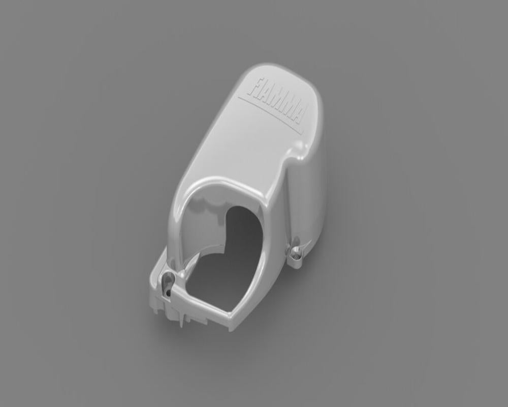 Right winch cover F45S titanium > 2019