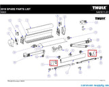 LH+RH endcap leadrail 5003 1500601591