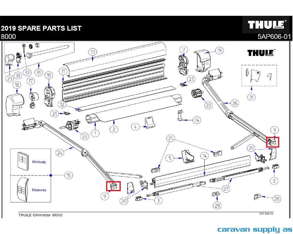 LH+RH conn.lead rail 1500601259