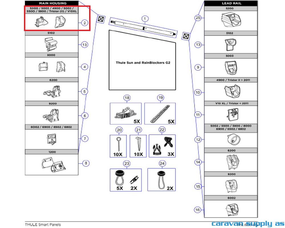 Posit. piece + TR holder 5003 1500601682