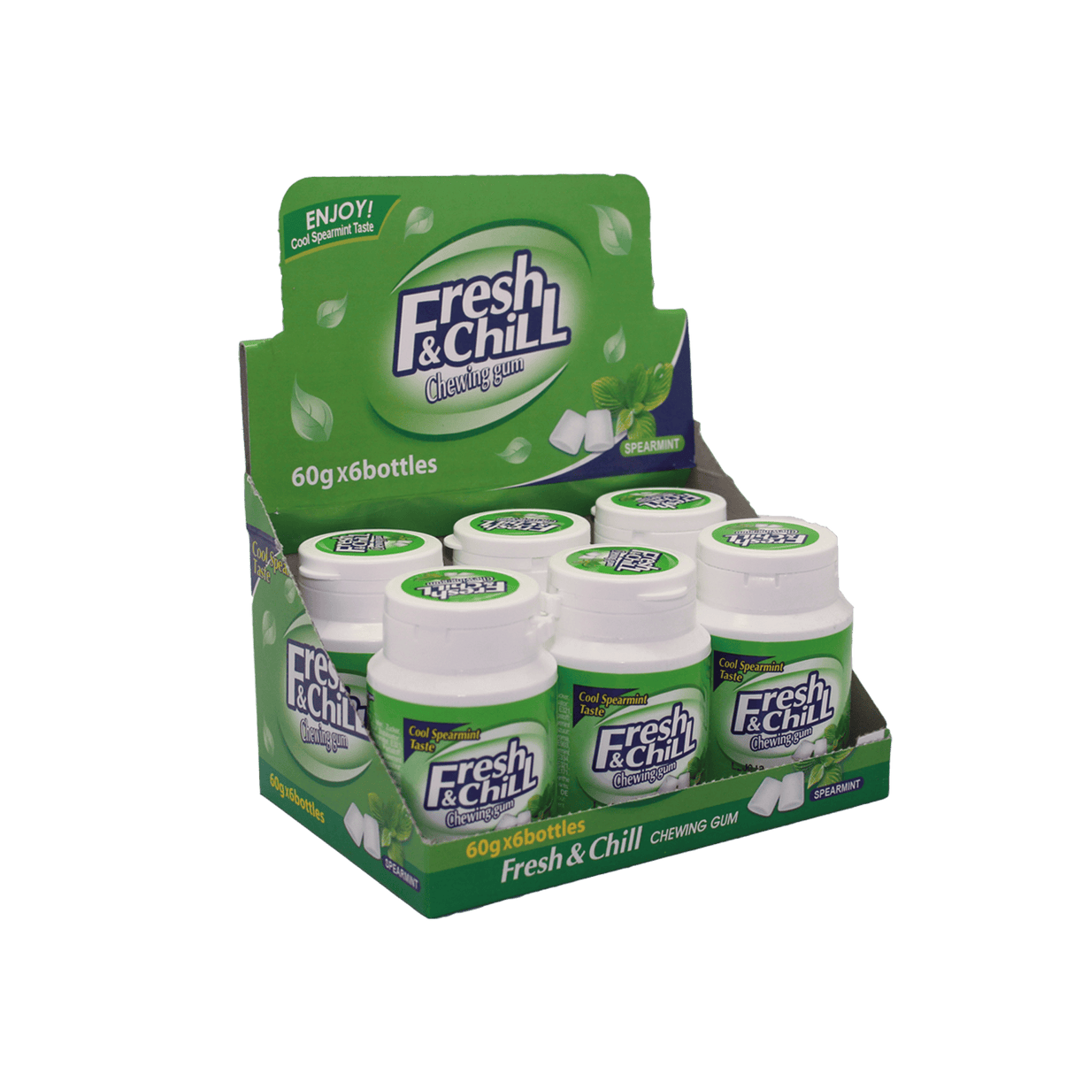 F & C Spearmint 8 Stk salgenheter pr. display