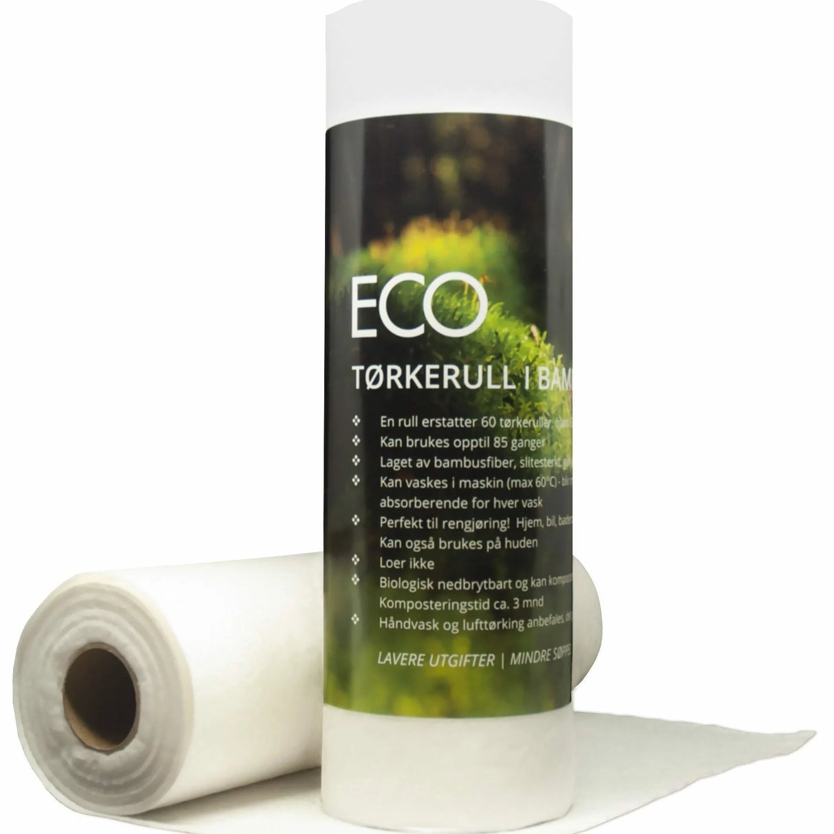 Tørkerull 28x28 Bambusfiber 1pk