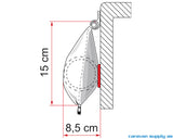 MARKISE CARAVANSTORE ZIP XL 280 ROYAL GREY