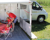 SIDEVEGG SIDE W PRO XXL F45 H:280-330 M/VINDU+KAPP