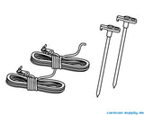 PEGS KIT FOR CARAVANSTORE 98655-162