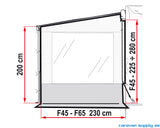 SIDEVEGG SIDE W PRO M/RULLEGARDIN