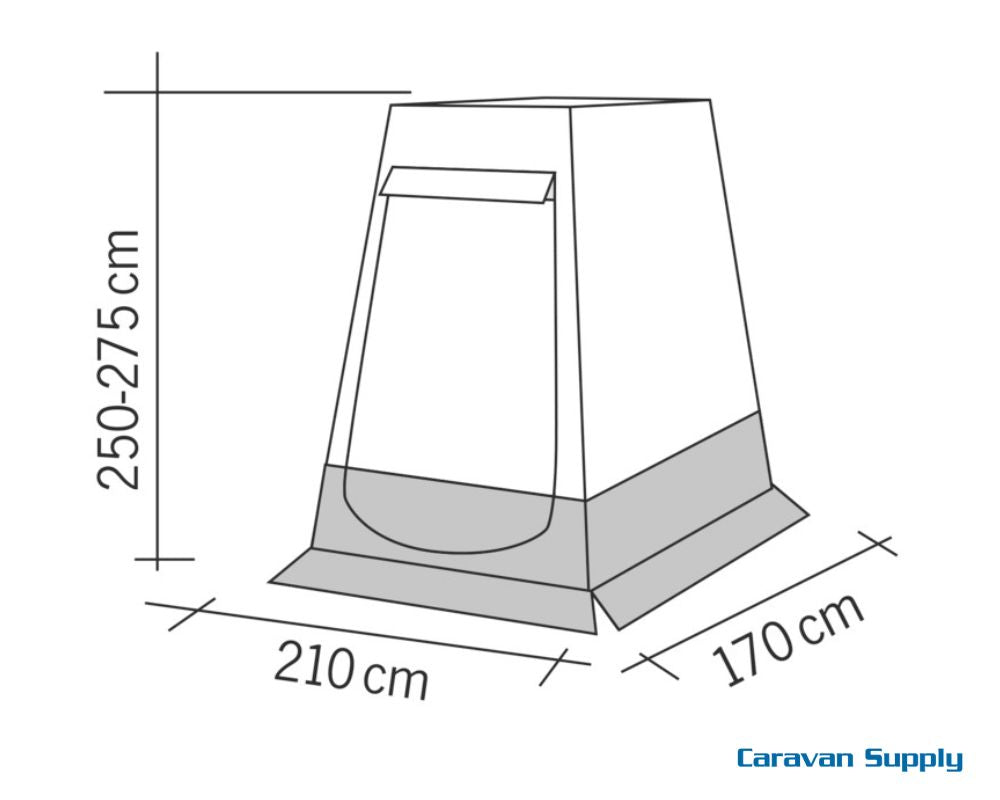 BAKDØR TELT PREMIUM DUCATO ( FRA 2007 MOD)