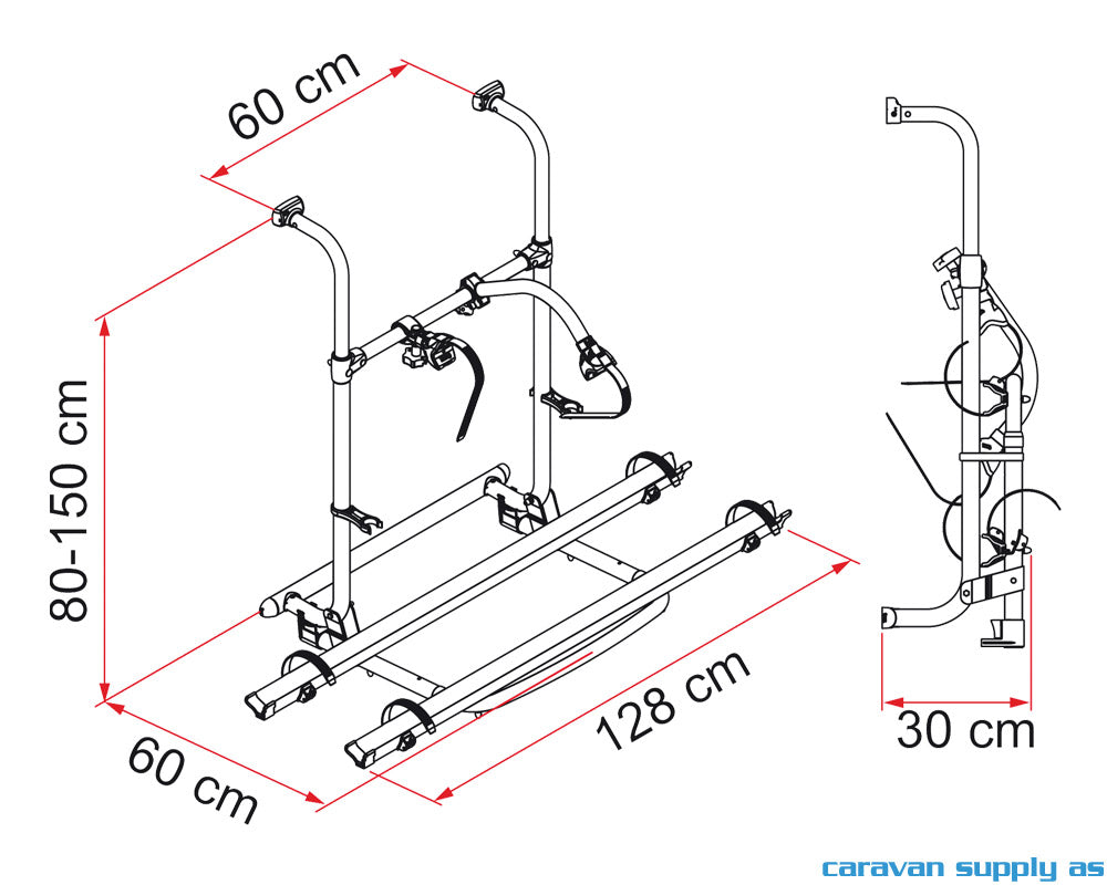 SYKKELSTATIV CARRY BIKE PRO