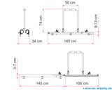 SYKKELSTATIV CARRY BIKE GARAGE SLIDE PRO BIKE